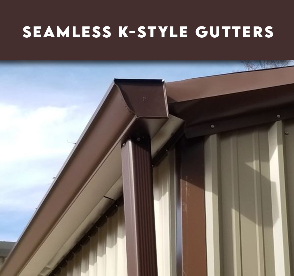 Seamless box gutters