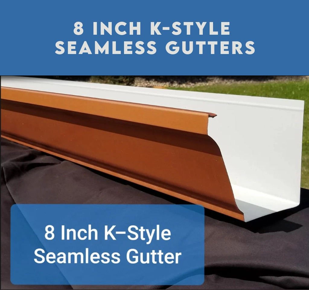 8 Inch K Style Gutter