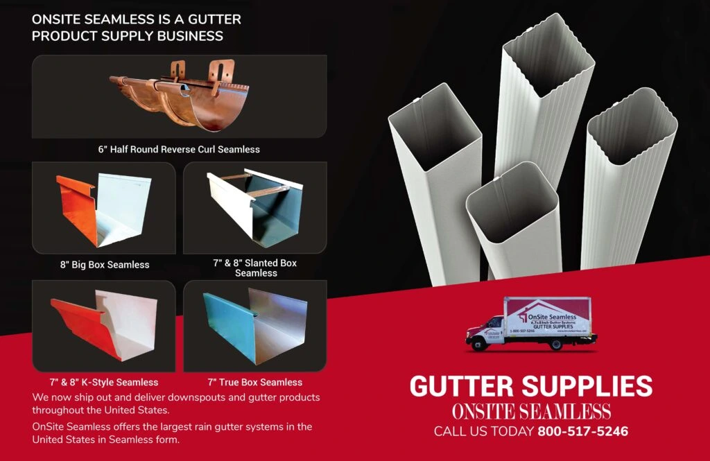 Gutter and downspouts