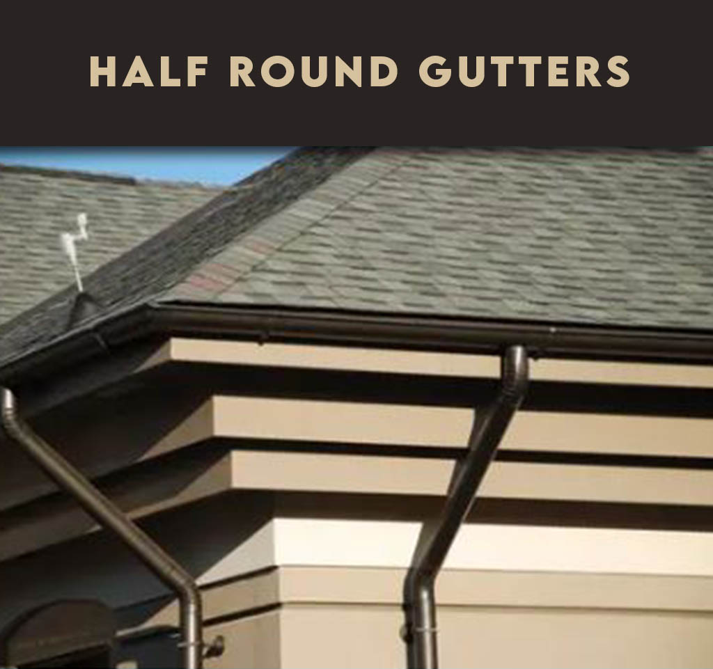 7 Inch Half Round Gutters