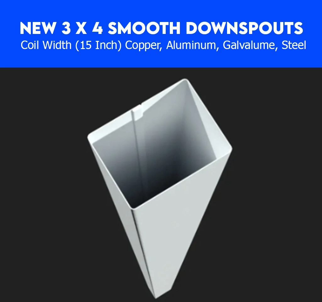 smooth downspouts