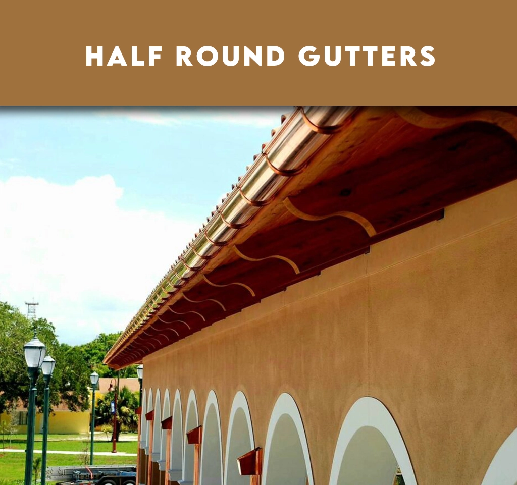 Seamless Half Round Gutters