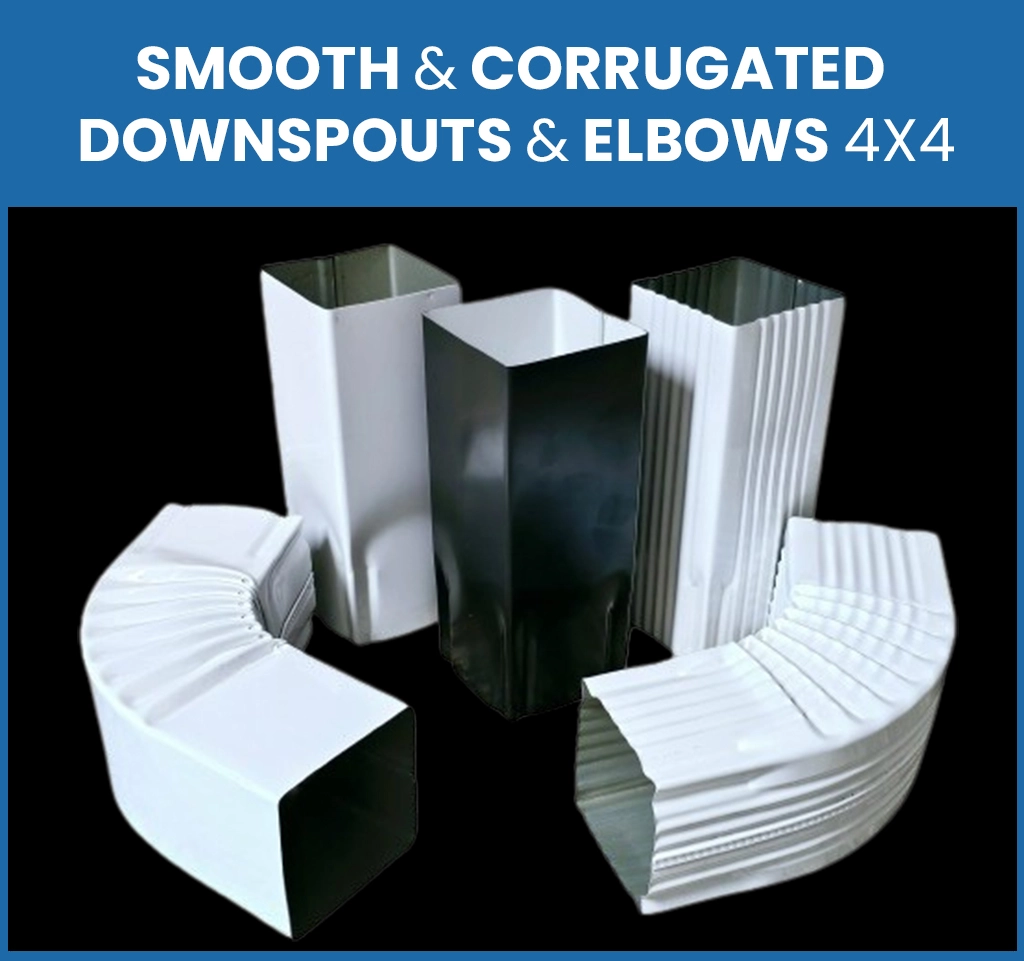 Smooth & Corrugated Downspouts